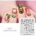 Christmas Nail Art Stamping Plate - Festive Elk, Snowman, Bell, Balloon & Tree Design Tool (CH019) - Buy Online on SooperMarket.com