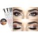 Brow Pen Eyebrow Contour Pen 4 in 1 Long Lasting Rotate Defining Highlighting Brow Pencil Black Brown - Buy Online on SooperMarket.com