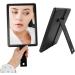 Handheld Hand Mirror for Salon and Barbershops - Portable Black Makeup Vanity Mirror with Handle - Buy Online on SooperMarket.com