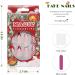 Vatocu Christmas False Nails - Short Red Press on Nails with Snowflakes, Elk, and Snowman Designs - 24pcs for Women and Girls - Buy Online on SooperMarket.com
