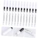 PLAFOPE 48 Pcs Eyeliner Pencil Highlighter Eyeliner Pens Woman Iluminador Makeup Eyeshadow Wooden Pole White - Buy Online on SooperMarket.com