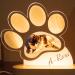 Personalized Photo LED Night Light Pet Dog Cat Paw Customized Pictures USB Tablet Lamp for Anniversary Christmas Lover Gifts (1 Color 1) 1 Color 1 - Buy Online on SooperMarket.com