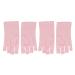 Nail UV Gloves Hand Protection UV Lamp Breathable Gloves for Manicures Protection Reusable Stretchy Professional Nail Lamp Fingerless UV Gloves Pink Gel Manicure Gloves - Buy Online on SooperMarket.com