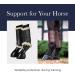 LeMieux Mesh Brushing Horse Boots - Protective Gear and Training Equipment - Equine Boots Wraps & Accessories Large Black - Buy Online on SooperMarket.com