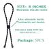 Adjustable Afro Puff Ponytail Ties for Natural Curly Hair Styles - 5PCS - Buy Online on SooperMarket.com