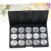 Healvian 2pcs 15 Empty Cosmetic Case Empty Eyeshadow Case Empty Makeup Travel Makeup Case Eyeshadow Palette 1 count (Pack of 1) Silverx2pcs - Buy Online on SooperMarket.com