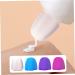 4PCS Self Closing Toothpaste Caps Food Grade Silicone Toothpaste Cap Flower-Shape No-Waste Toothpaste Squeezer Caps Portable Toothpaste Cap Dispenser - Buy Online on SooperMarket.com
