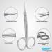 Nail Scissors Professional Cuticle Scissors Extra Strong Straight Curved Manicure Nail Art Scissors (CS-04) - Buy Online on SooperMarket.com