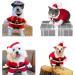 Delifur Pet Christmas Santa Claus Suit with Cap - Dog/Cat Xmas Costume Party Suit (Red, Size S) - Warm Hoodie for Winter - Buy Online on SooperMarket.com