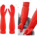 Latex Gloves Rubber Kitchen Car Wash Household Cleaning Rubber Rubber Gloves Extended Car Wash Without Backflow chengse Large - Buy Online on SooperMarket.com