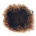 Short Kinky Curly Afro Puff Drawstring Ponytail Extension | Clip in Hairpiece for Women (Large T1B/30#) - Buy Online on SooperMarket.com