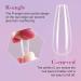 Saviland Clear Coffin Nail Tips- 500Pcs Full Cover Acrylic Press on Nails for Acrylic & Dip Powder Nails - 10 Sizes A-500PCS - Buy Online on SooperMarket.com
