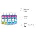 Dial Complete Antibacterial Foaming Hand Soap Variety Pack - Spring Water/Fresh Pear - 7.5oz Each - 5 Count Pack - Anti-Germ Formula - Convenient Hygiene Solution - Buy Online on SooperMarket.com