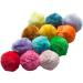 Fashion's Talk Furry Rattle Ball Cat Toys 6-Pack for Kitty | Interactive Playtime Set - Buy Online on SooperMarket.com