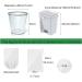 100 Biodegradable Garbage Bags - 15L Compostable Food Waste Bags | 100% Recycled Kitchen & Household Solutions - Buy Online on SooperMarket.com
