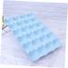 OSALADI Box Egg Holder Organizer Refrigerator Egg Holder Container Egg Tray Blue 29*19CM - Buy Online on SooperMarket.com