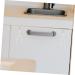 PLAFOPE 4pcs Hat Hooks Wall Hanger Wall Mount Towel Rack Door Hanger Wall Hook Iron Coat White 19X9X5CM White - Buy Online on SooperMarket.com