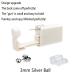 4 Pack Disposable Self Ear Piercing Gun Kit with Earring Studs - Light Grey - Buy Online on SooperMarket.com