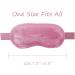 2 Pack Cooling Gel Eye Masks with Plush Backing - Pink | Headache, Puffiness, Migraine, Stress Relief - Buy Online on SooperMarket.com