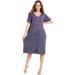Jecarden Women's Maternity Nightgown - Modal Cotton Sleepwear for Hospital Childbirth - Grey XL - Buy Online on SooperMarket.com