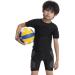 Topeter Padded Football Shirt for Youth | Compression Rib Protection - XL Pure Black - Buy Online on SooperMarket.com