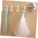 BELLIFFY 6pcs Bubble Net Bath Defoliator Towel Mesh Soap Saver Foaming and Drying Soap Net Bar Soap Pe White - Buy Online on SooperMarket.com