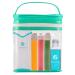 Mapeau wax warmer waxing set for hair removal waxing cartridges kit roll on (wide narrow mini) waxing device fleece stripes and after wax oil with bag