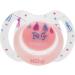 Glow in the Dark Silicone Bow Tie Baby Pacifiers - BPA Free Oval 2 Pack - Buy Online on SooperMarket.com