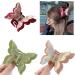 Limtula Double Layer Butterfly Acetate Hair Claw Hair Clip for Various Hairstyles Comfortable Hair Accessories Purple - Buy Online on SooperMarket.com