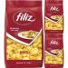 Filiz Pasta Pipe Rigate 500 Gram x 3 Packs