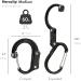 HEROCLIP Snap Hook & Hook (Medium) - Mint Teal for Camping Backpacking & Garage | International Shipping Available - Buy Online on SooperMarket.com