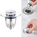 Innovative Sink Plugs Effective Debris Strainer Rust Resistant Sink Plug Enhanced Bounce & Effective Debris Filtering Kitchen Sink Plug - Buy Online on SooperMarket.com
