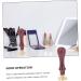 MUSISALY 3 Pcs Dispensing Plate Tool Espresso Hand Tamper Pressing Seal Mold Eye Makeup Tool Wooden Handle - Buy Online on SooperMarket.com
