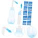 Nasal Cleaner for Adults - Portable Tea Kettle Plastic Cleaner Set for Sinus Rinse & Nose Flusher - Buy Online on SooperMarket.com