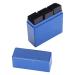 300 pieces/box dental articulation paper double side bite articulation paper stripes with paper donors dental accessories dentistry (blue)