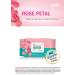 Epielle Rose Petal Makeup Remover Cleansing Tissues - 60 Pre-Moistened Tissues - Hypoallergenic, Soothing, No Mineral Oil, Alcohol, Sulfate - 4pk - Buy Online on SooperMarket.com