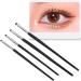 4pcs Eye Shadow Smudge Brush Detailed Handle Hair Detail Makeup Brush Kit Brochas Ojos Eyeline Brushes Soft Comfortable - Buy Online on SooperMarket.com