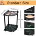 MoyanSuper Solid Wood Pool Cue Stick Holder - Holds 8 Cue Sticks (Black) - Buy Online on SooperMarket.com