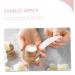 Angoily 100pcs Mask Scoop - Mini White Spatulas for Face Cream & Skin Care | Perfect Mixing Spoons for Makeup & Eye Cream - Buy Online on SooperMarket.com