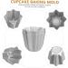 Alipis 2pcs Octagonal Cake Mold Roasting Pan Paper Cups Cupcake Mold Creative Baking Mold Muffin Candy 7.5x7.5x6.5cm Silver - Buy Online on SooperMarket.com