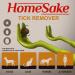 HomeSake Tick Removal Tool for Pets & Humans | Pain-Free & Chemical-Free | Removes Entire Tick Head & Body | Pack of 3 One Size - Buy Online on SooperMarket.com