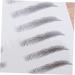 Hemoton 2pcs 3d Eyebrow Stickers Artificial Eyebrow Imitation Eyebrow - Buy Online on SooperMarket.com