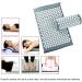 ELEBOX Acupressure Mat Bed Grounding Mat Acupuncture Needles Back and Neck Pain Relief for Yoga and Travel Relieves Stress Lower Back Pain Relief (Grey) - Buy Online on SooperMarket.com
