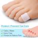 8 Pairs Silicone Toe Cushion Tubes for Pain Relief & Toe Protection - Anggrek Toe Sleeves for Corns, Blisters, Hammer Toe - Men & Women - Buy Online on SooperMarket.com
