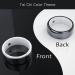 CatXQ Smart Ring for iOS Android | Health Stones, RFID Cards, USB Flash Disk | Ceramic Ring for Men Women - Black - Buy Online on SooperMarket.com