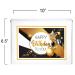 Happy Birthday Cookies 6 PACK Gift Basket Gold | Gourmet Decorated Sugar Cookies | Nut-Free & Individually Wrapped | Perfect Gift for Men, Women & Kids - Buy Online on SooperMarket.com