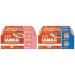 IAMS Perfect Portions Healthy Wet Cat Food Adult Grain Free Pat and Cuts in Gravy | Chicken Salmon and Tuna