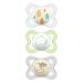 MAM Variety Pack Baby Pacifier  Includes 3 Types of Pacifiers  Nipple Shape Helps Promote Healthy Oral Development 0-6 Months  Unisex  3 Count (Pack of 1) Unisex 3 Count (Pack of 1)