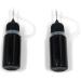 T Tulead Black Tip Applicator Metal Needle Plastic Bottle 10ml Precision Tip Applicator Bottles Pack of 10 Black 10ml - Buy Online on SooperMarket.com