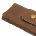 Premium Cowhide Shaving Bag - Portable Safety Razor Cover & Leather Case for Travel | Classic Shaver Accessories - Buy Online on SooperMarket.com